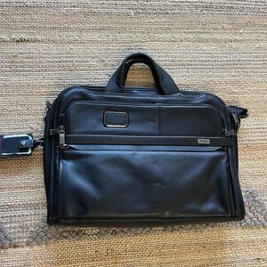 Tumi NWT men’s soft briefcase